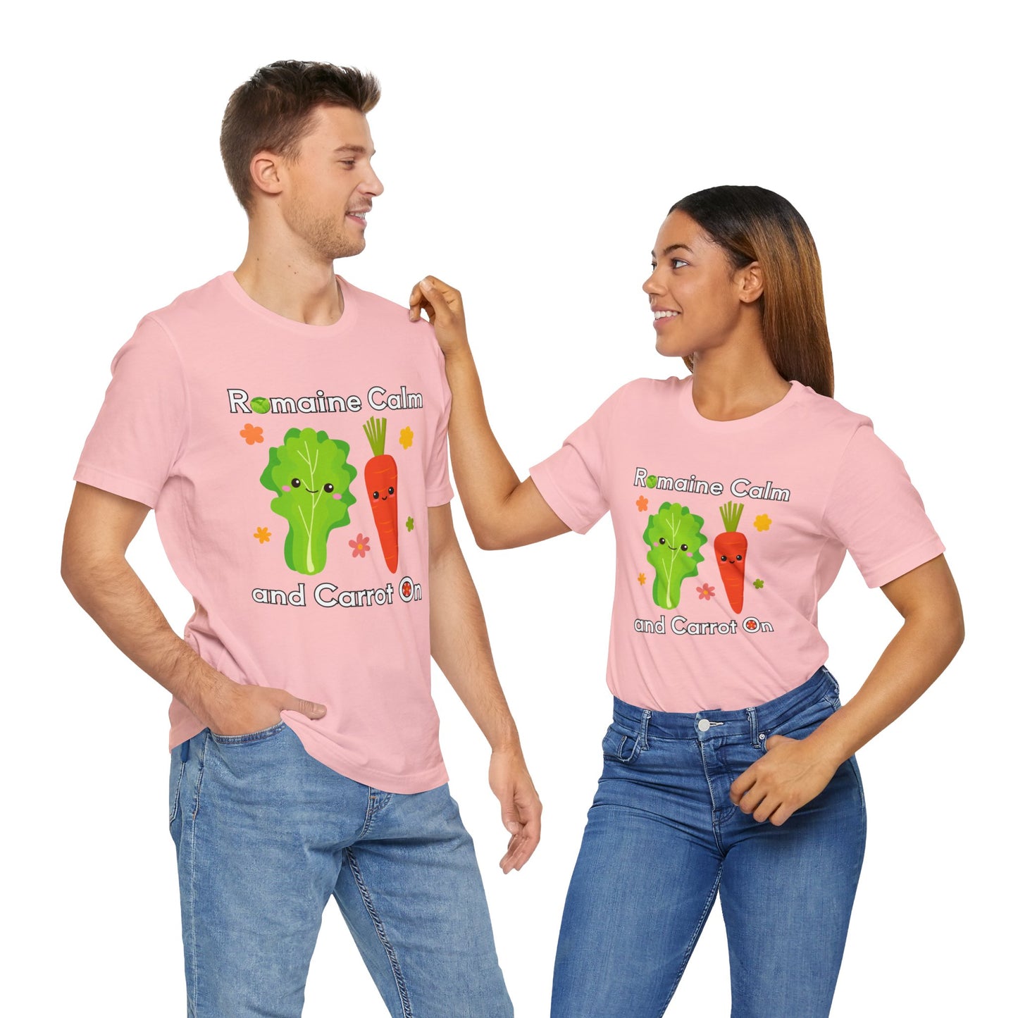 Romaine Calm and Carrot On T-Shirt