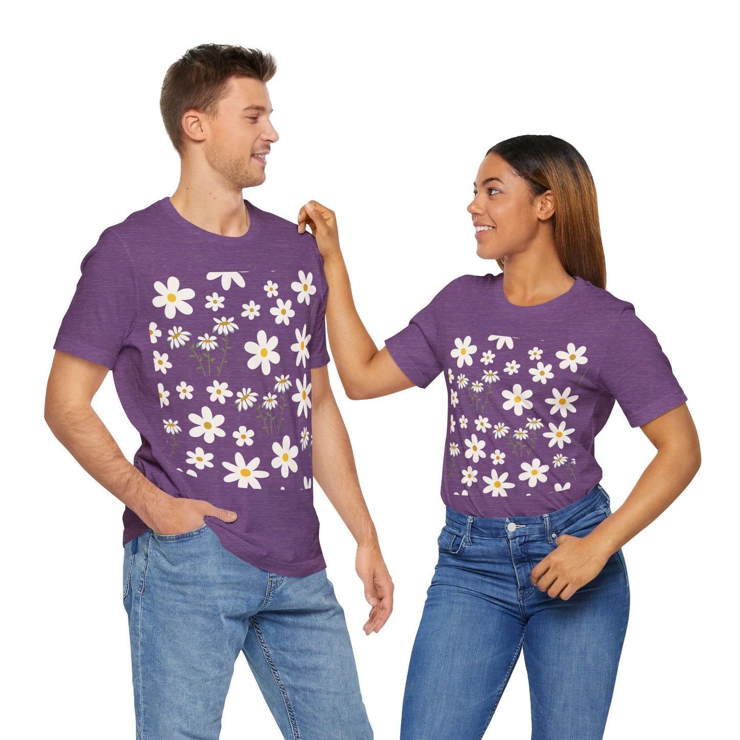 Daisy Meadow Flower Shirt - T - Shirt - Printify - Kristine Celestine