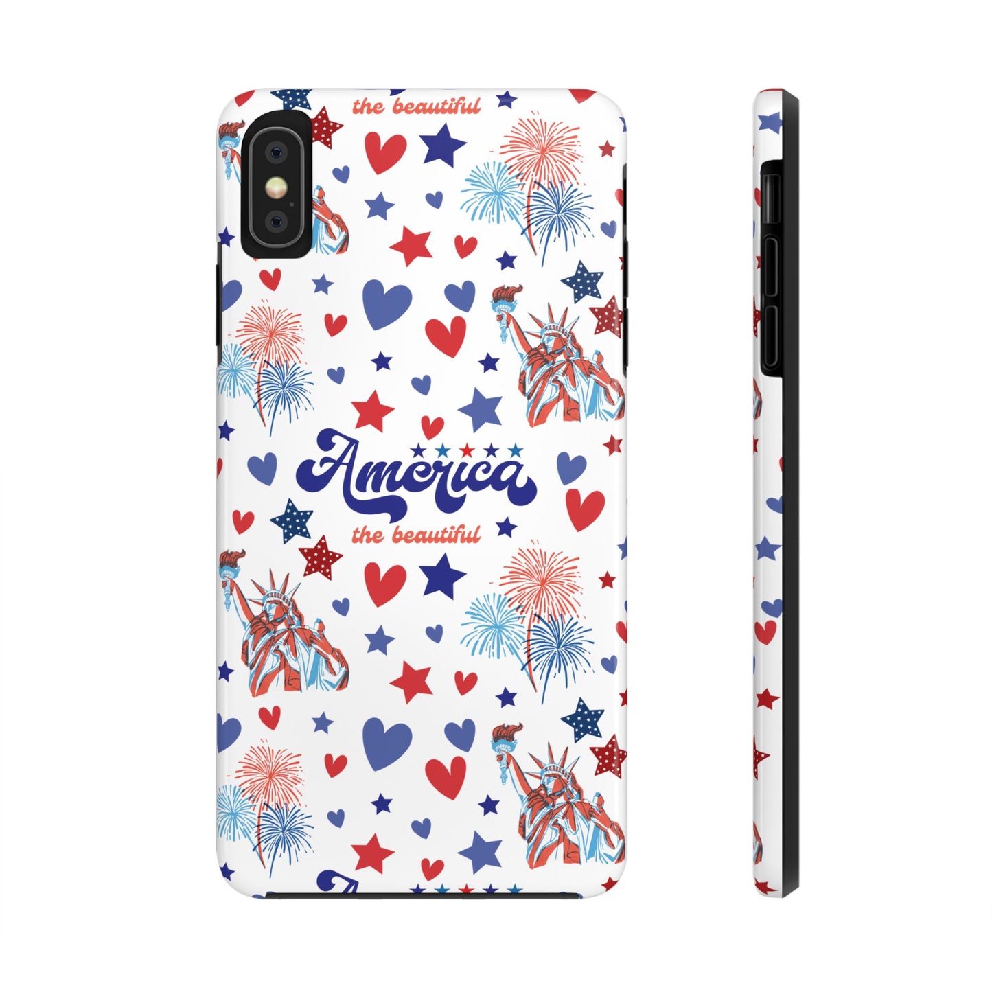 America the Beautiful Tough Phone Case for iPhone and Samsung Galaxy