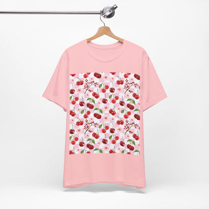 Cherry Checkerboard T - Shirt - T - Shirt - Kristine Celestine