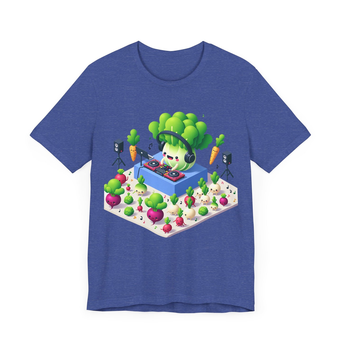 Veggie Party DJ Lettuce Turning Up the Beet T-Shirt