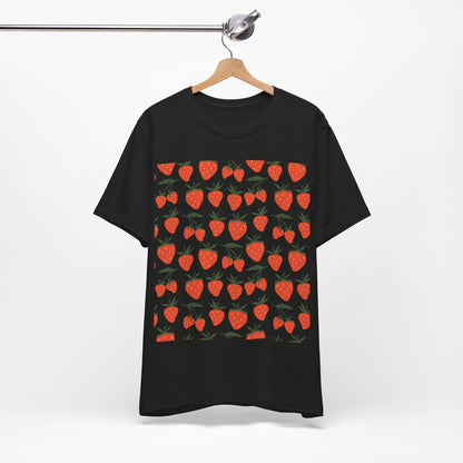 Tropical Strawberry T - Shirt - T - Shirt - Kristine Celestine