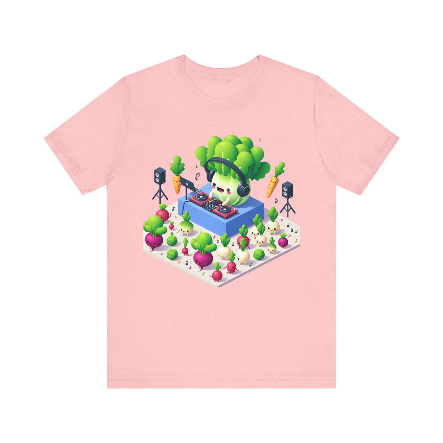 Veggie Party DJ Lettuce Turning Up the Beet T-Shirt