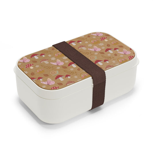 Warm Cottagecore Dream Bento Lunch Box Cute Food Container Summer Lunchbox Spring Food Storage Container