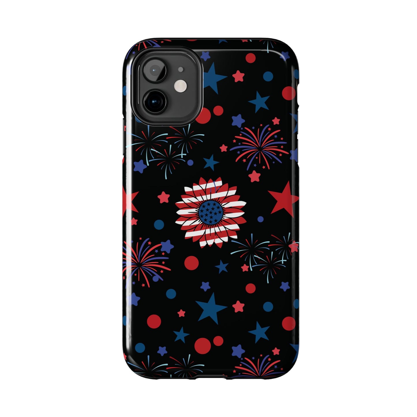 Starry Night America Tough Phone Case for iPhone and Samsung Galaxy