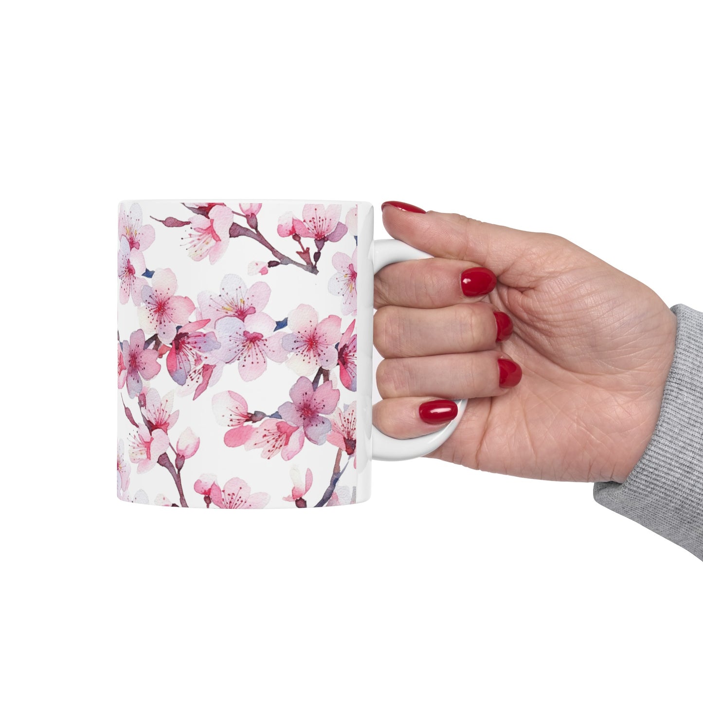 Lovely Cherry Blossom Mug (vL) - Mug - Kristine Celestine