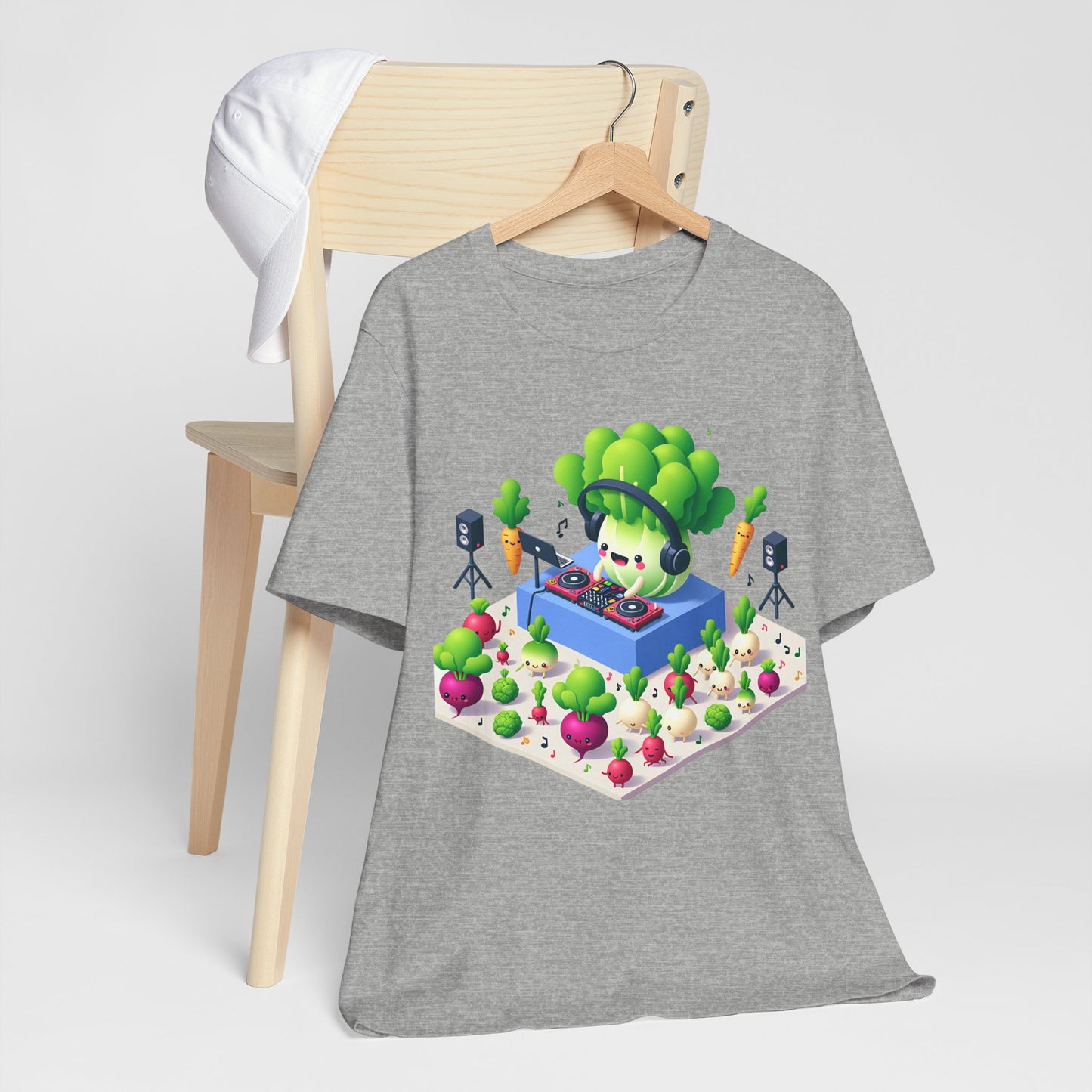 Veggie Party DJ Lettuce Turning Up the Beet T-Shirt