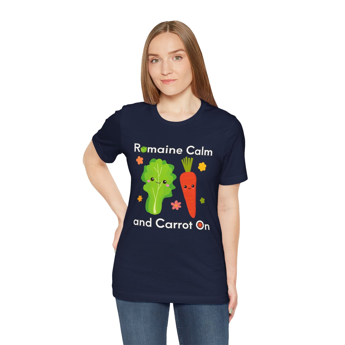 Romaine Calm and Carrot On T-Shirt