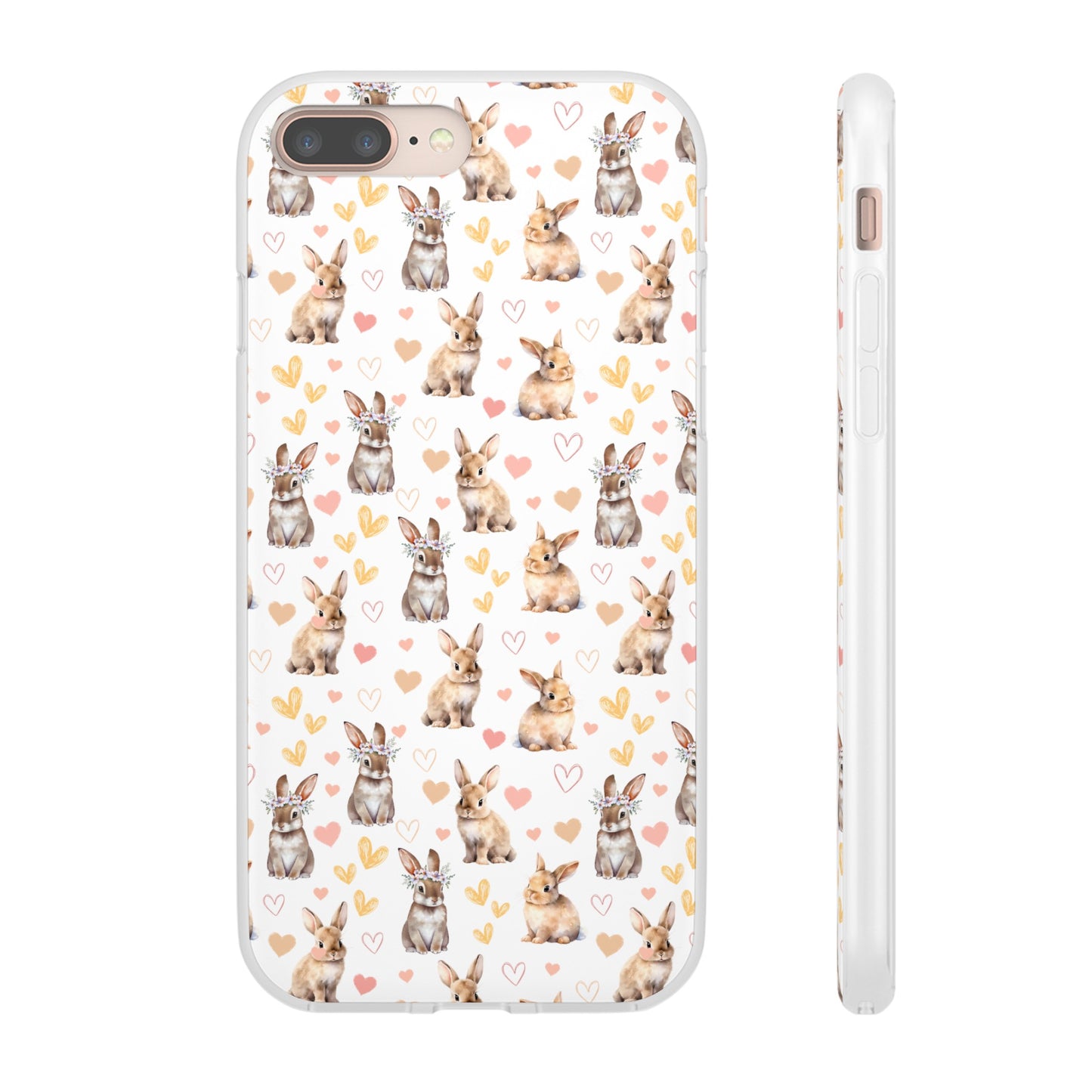 Bunny Love Flexible Phone Case iPhone Case Samsung Galaxy - Phone Case - Kristine Celestine