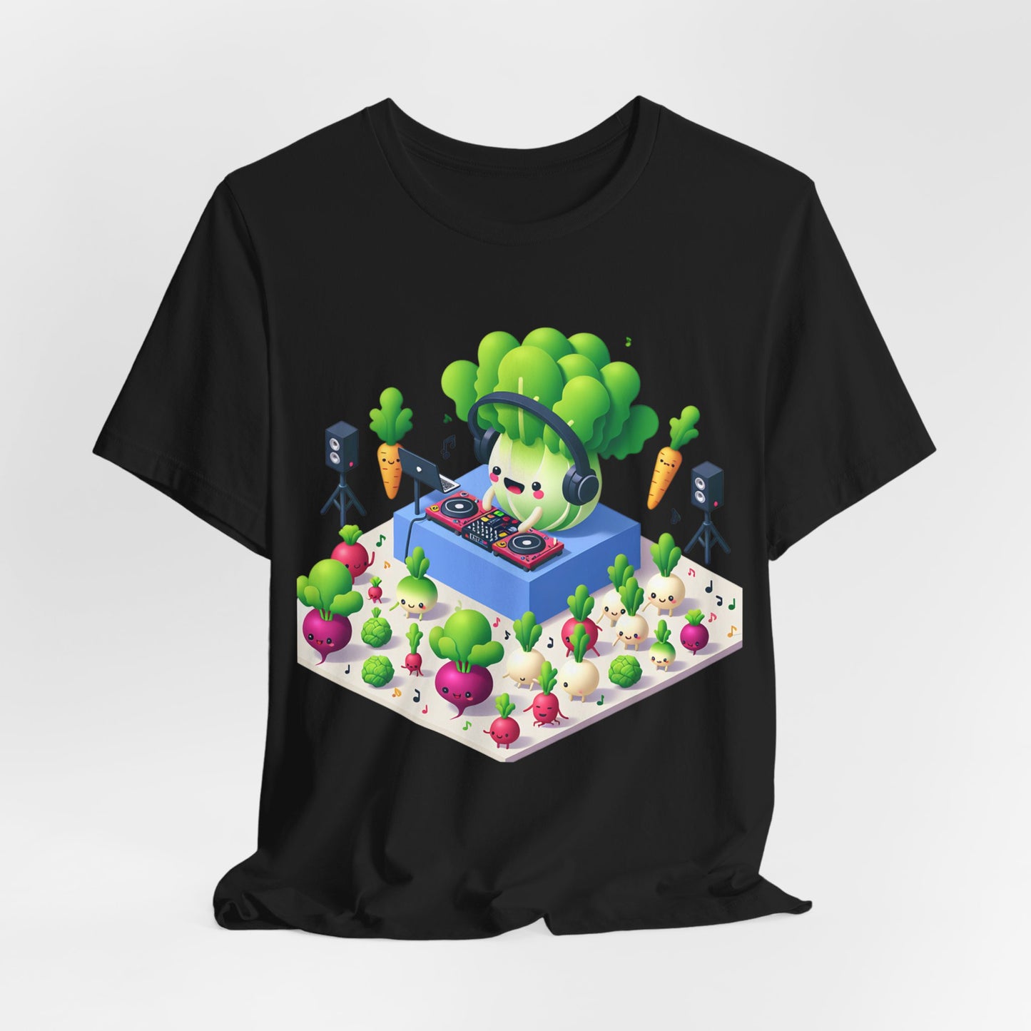 Veggie Party DJ Lettuce Turning Up the Beet T-Shirt