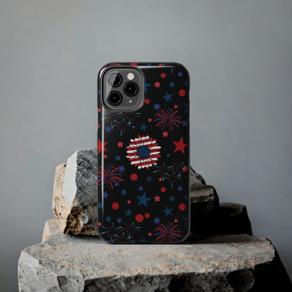 Starry Night America Tough Phone Case for iPhone and Samsung Galaxy