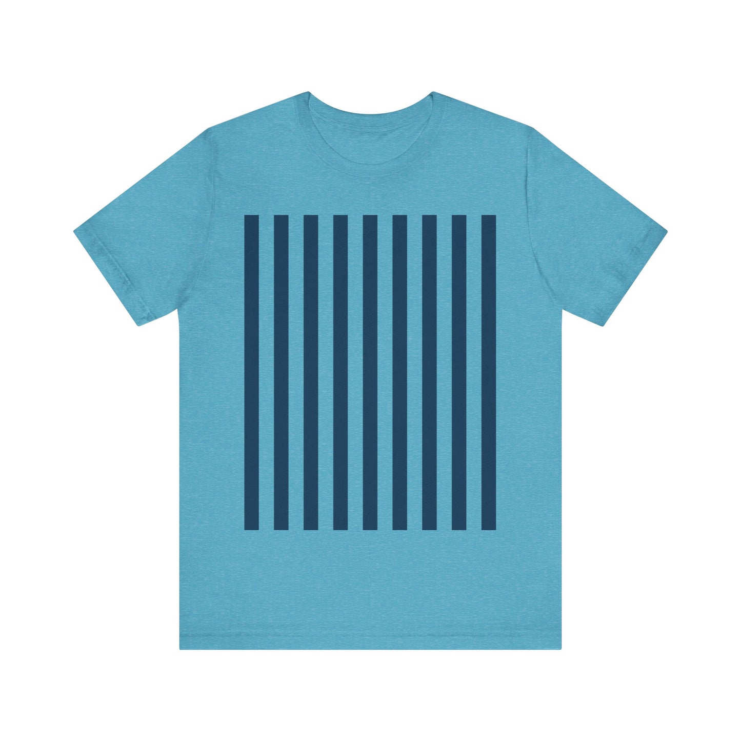 Navy Blue Stripes Shirt Royal Blue T-Shirts