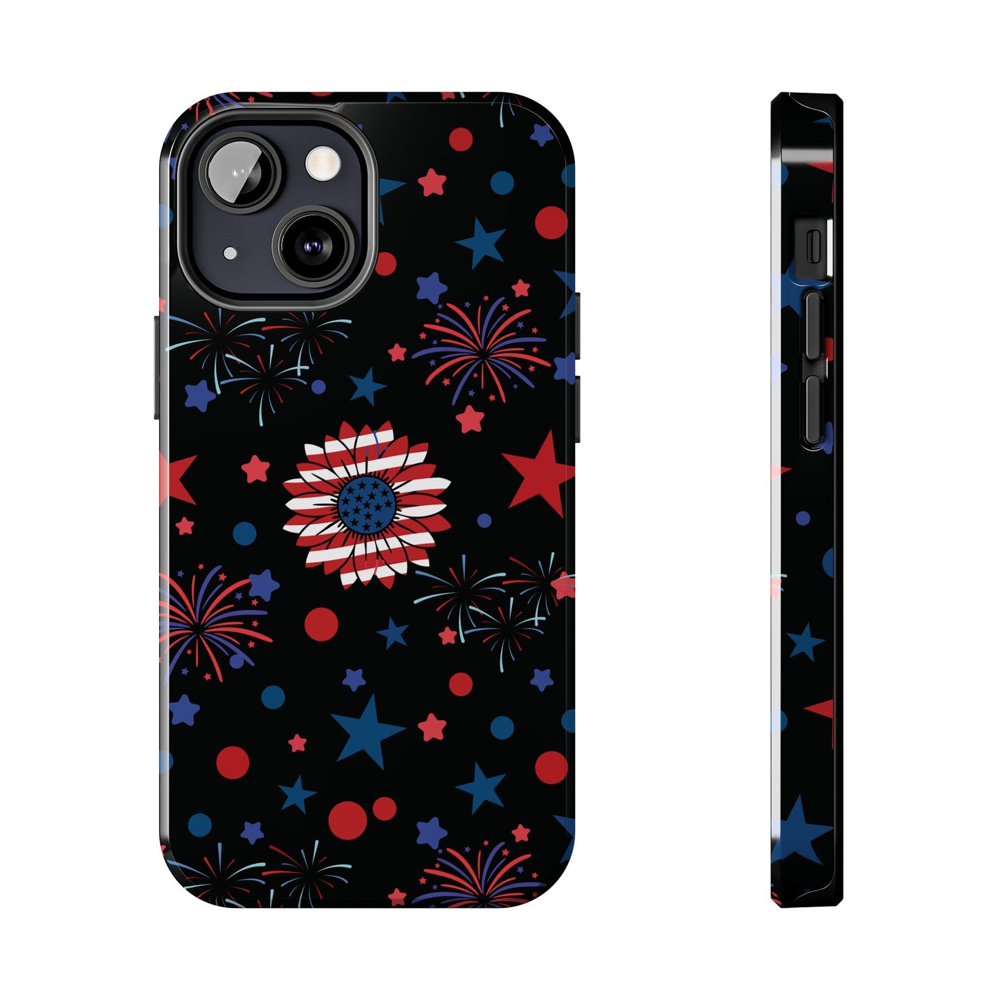 Starry Night America Tough Phone Case for iPhone and Samsung Galaxy