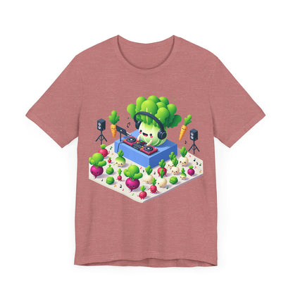 Veggie Party DJ Lettuce Turning Up the Beet T-Shirt