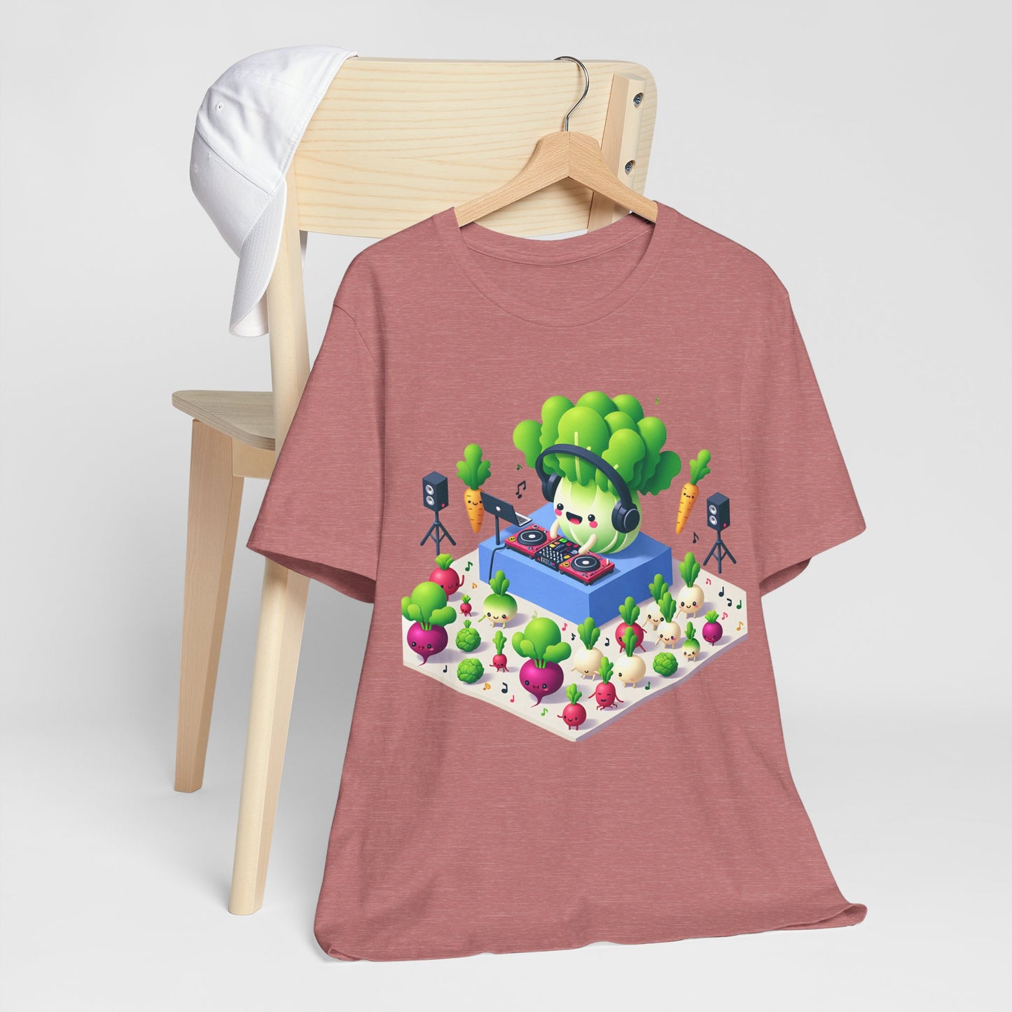 Veggie Party DJ Lettuce Turning Up the Beet T-Shirt