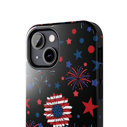 Starry Night America Tough Phone Case for iPhone and Samsung Galaxy