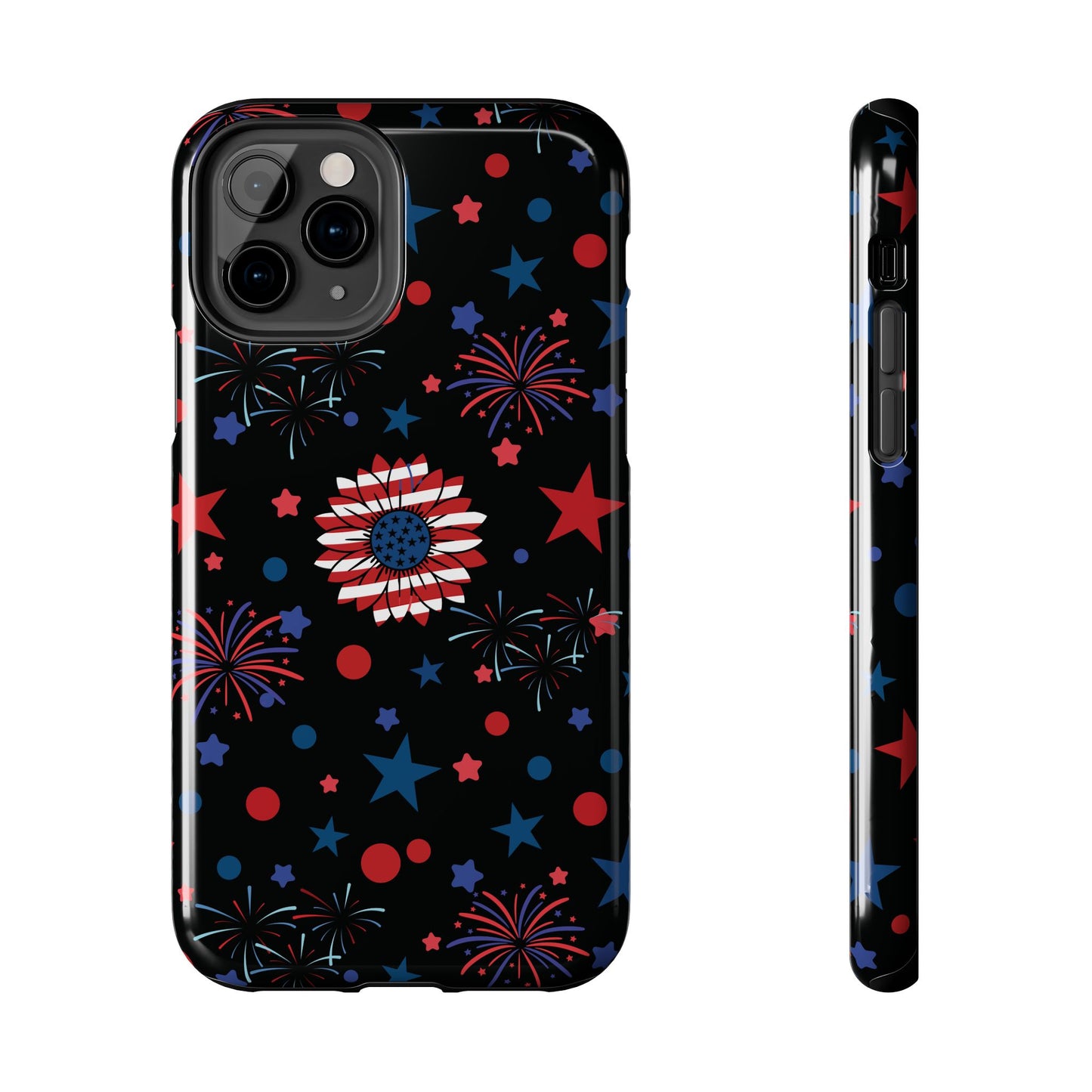 Starry Night America Tough Phone Case for iPhone and Samsung Galaxy