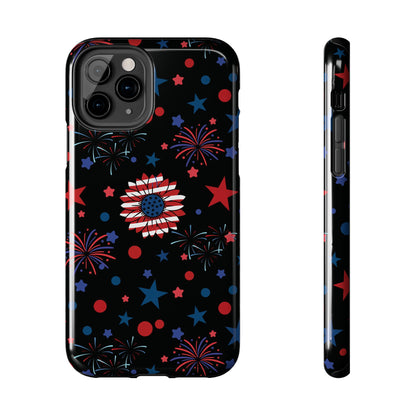 Starry Night America Tough Phone Case for iPhone and Samsung Galaxy