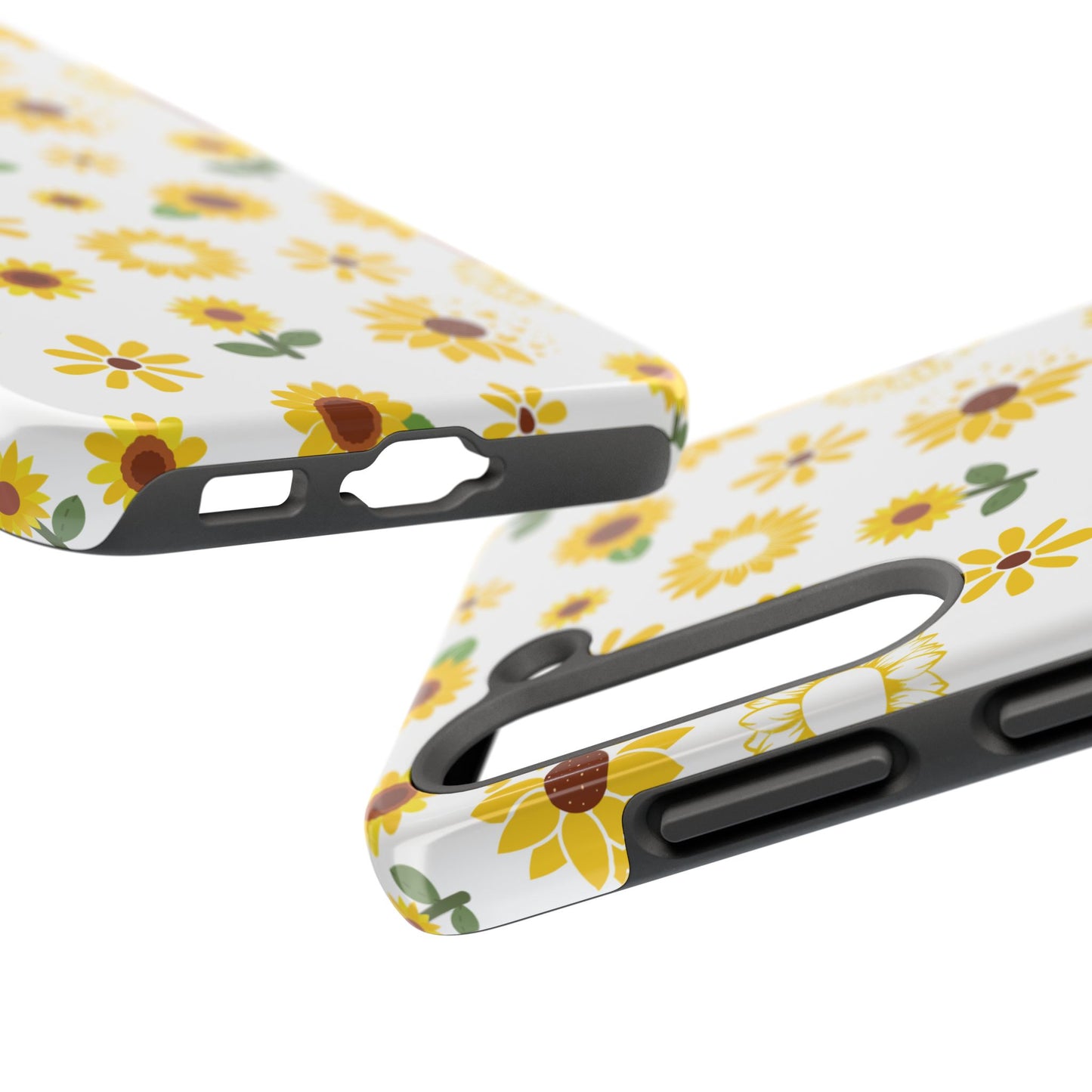 Sunflower Burst Tough Phone Case for iPhone and Samsung Galaxy