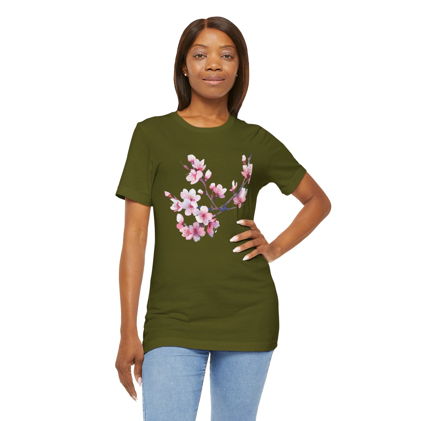 Japanese Cherry Blossom T - Shirt (vL) - T - Shirt - Kristine Celestine