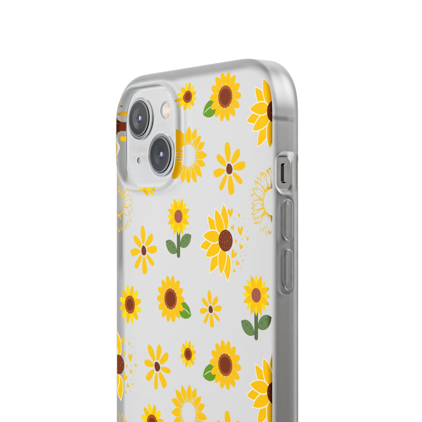 Sunflower Burst Flexible Phone Case iPhone Case Samsung Galaxy