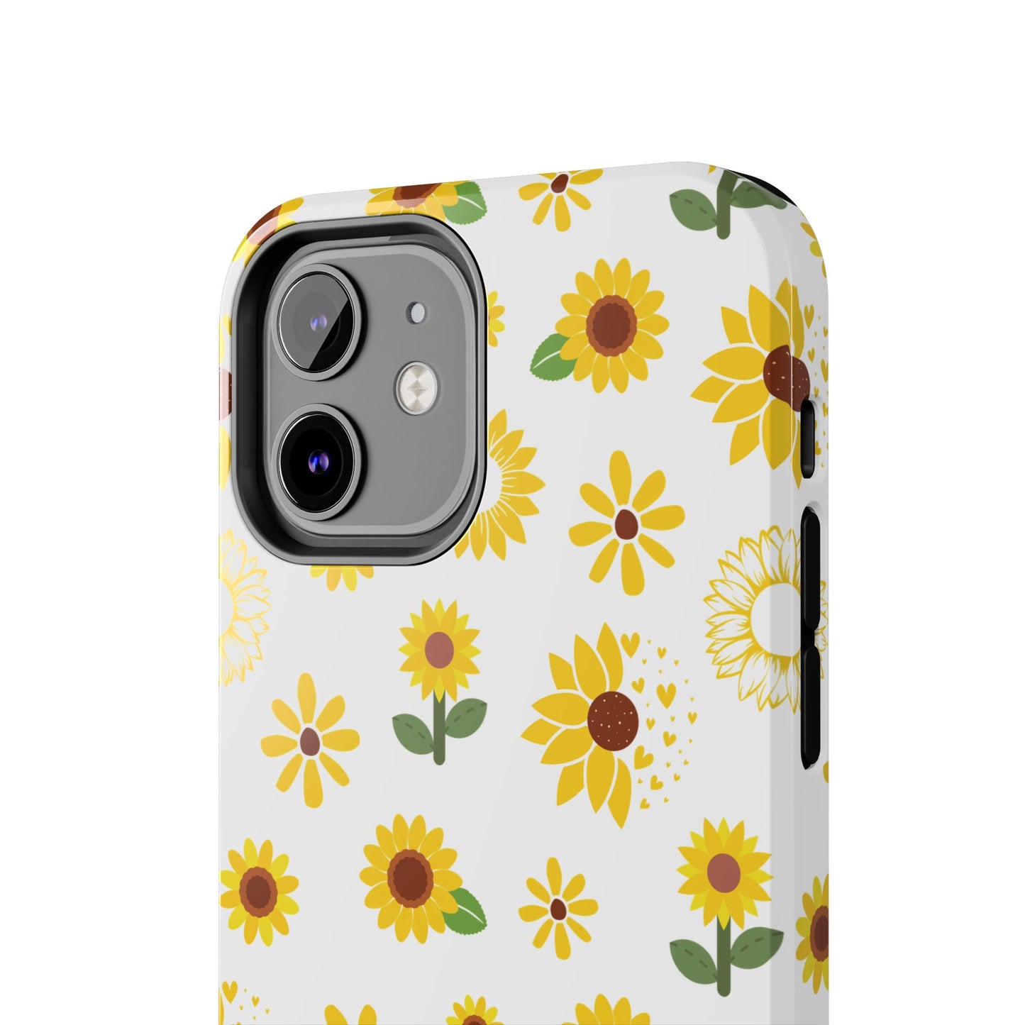 Sunflower Burst Tough Phone Case for iPhone and Samsung Galaxy