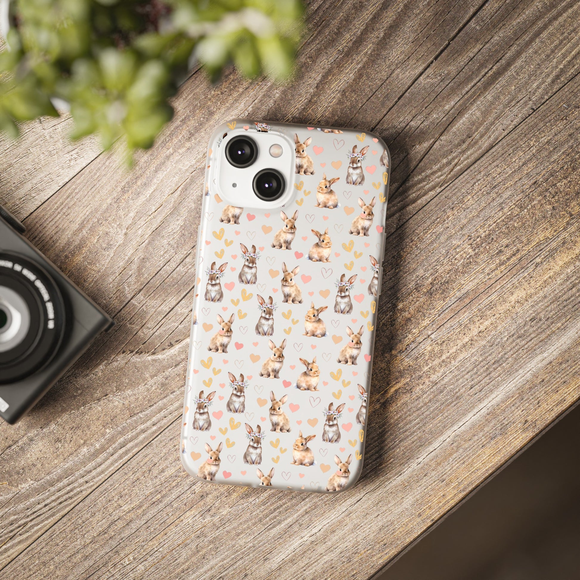 Bunny Love Flexible Phone Case iPhone Case Samsung Galaxy - Phone Case - Kristine Celestine