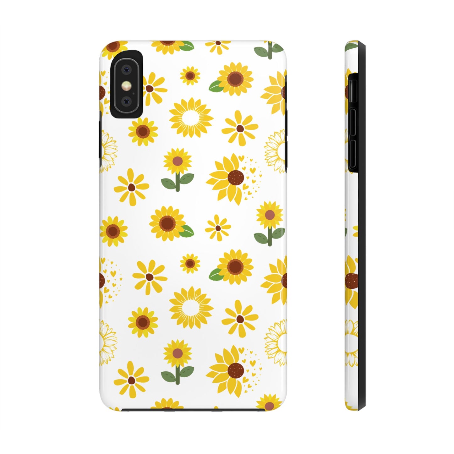 Sunflower Burst Tough Phone Case for iPhone and Samsung Galaxy