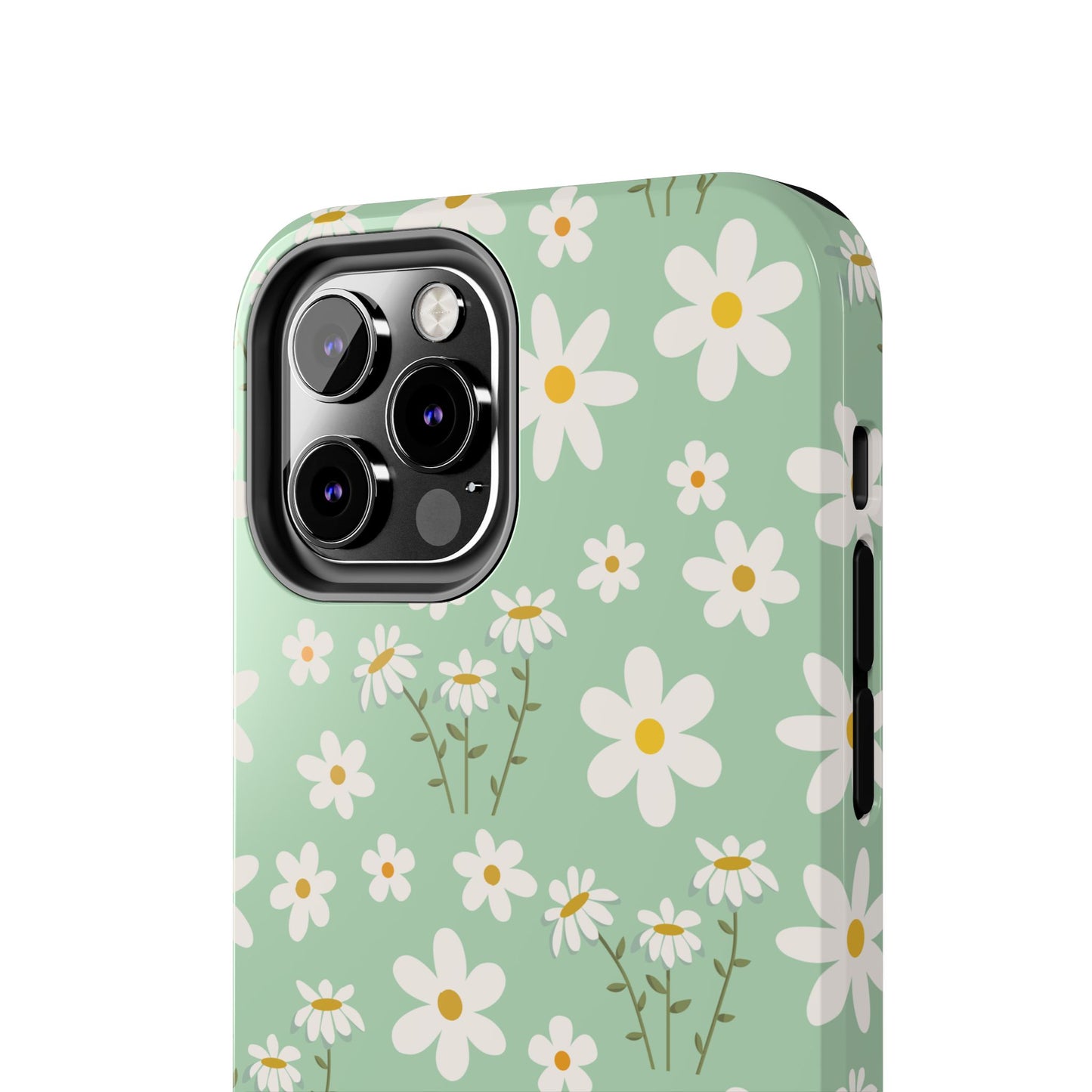 Mint Daisy Delight Tough Phone Case for iPhone and Samsung Galaxy