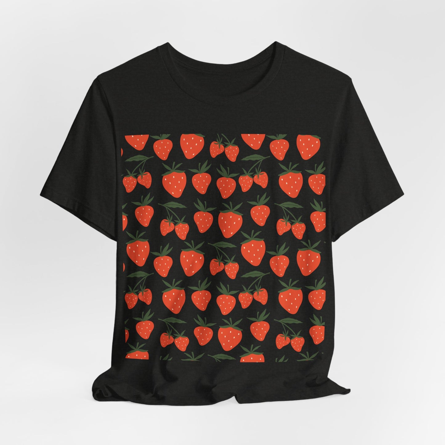 Tropical Strawberry T - Shirt - T - Shirt - Kristine Celestine