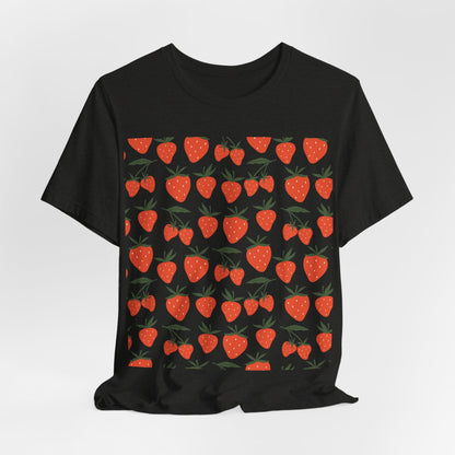 Tropical Strawberry T - Shirt - T - Shirt - Kristine Celestine