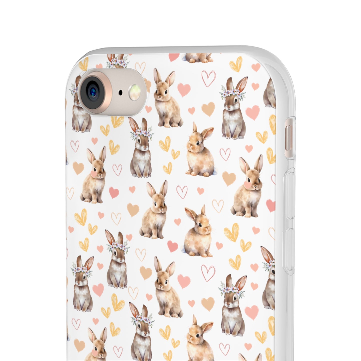 Bunny Love Flexible Phone Case iPhone Case Samsung Galaxy - Phone Case - Kristine Celestine