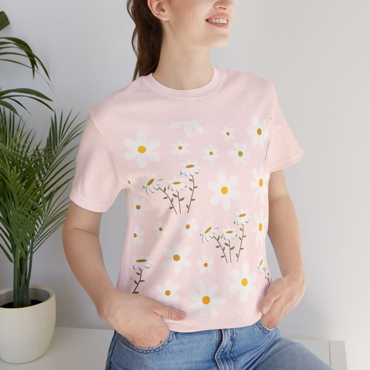 Daisy Meadow Flower Shirt - T - Shirt - Printify - Kristine Celestine