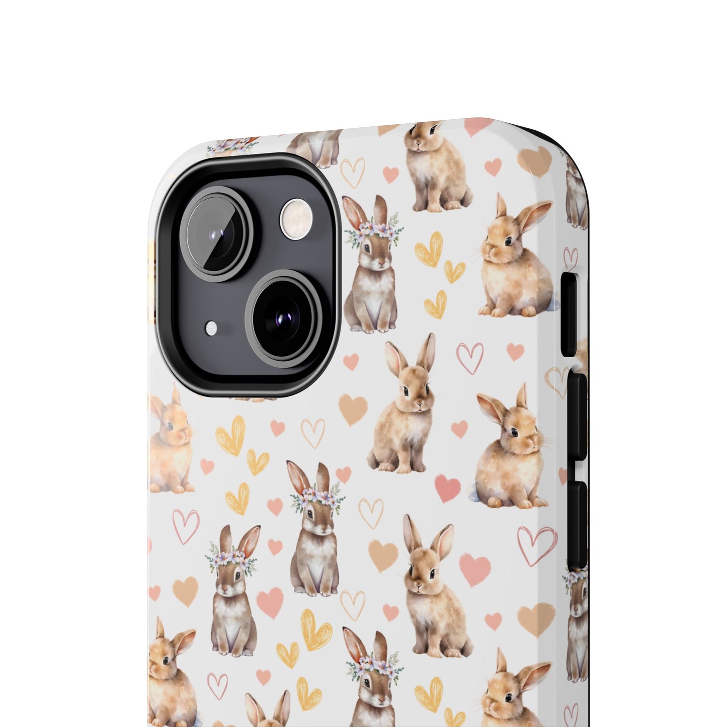 Bunny Love Tough Phone Case for iPhone and Samsung Galaxy