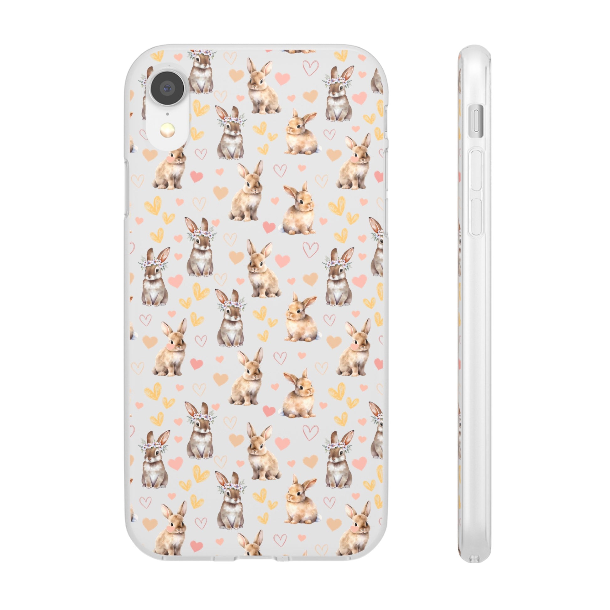 Bunny Love Flexible Phone Case iPhone Case Samsung Galaxy - Phone Case - Kristine Celestine