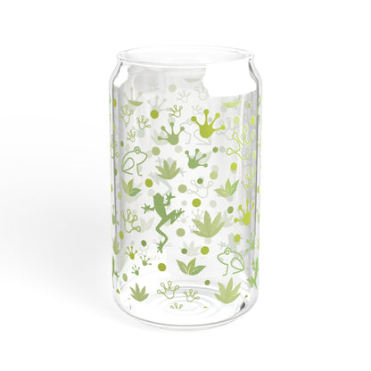 Froggy Sipper Glass 16 oz