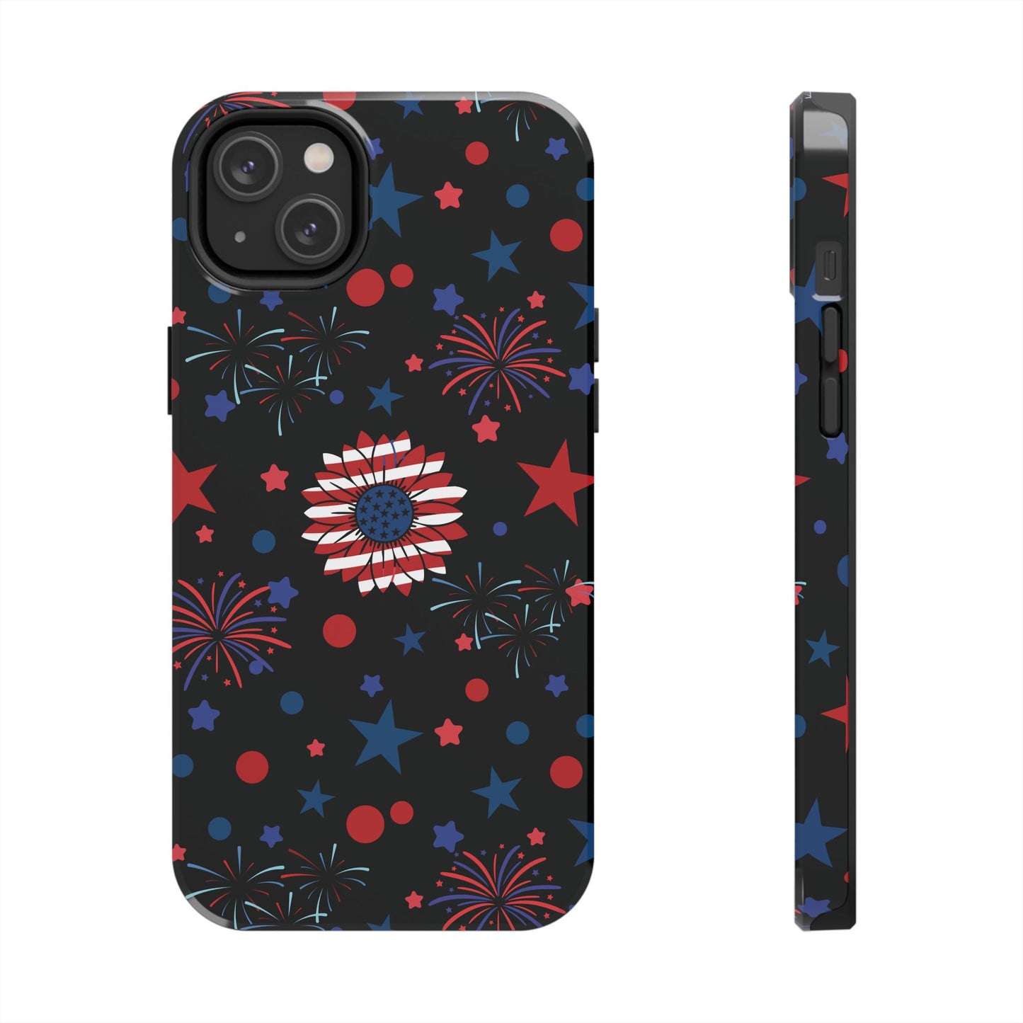 Starry Night America Tough Phone Case for iPhone and Samsung Galaxy