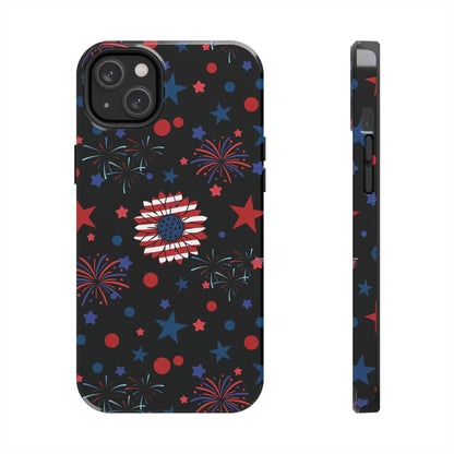 Starry Night America Tough Phone Case for iPhone and Samsung Galaxy