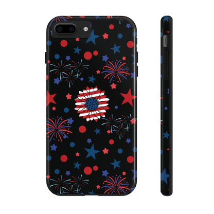 Starry Night America Tough Phone Case for iPhone and Samsung Galaxy