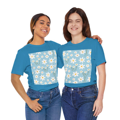 Sky Blue Daisy T - Shirt - T - Shirt - Kristine Celestine