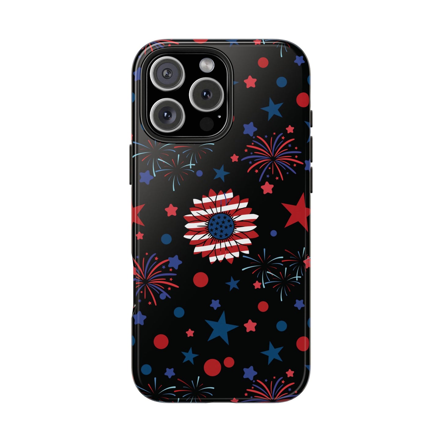 Starry Night America Tough Phone Case for iPhone and Samsung Galaxy