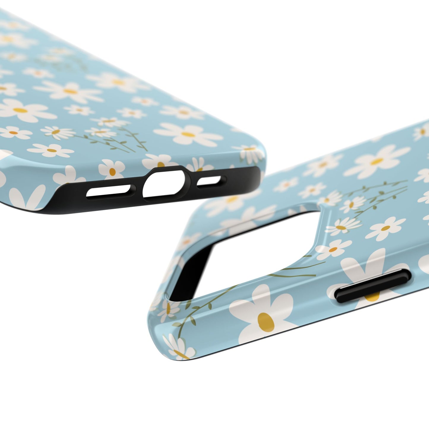 Sky Blue Daisy Tough Phone Case for iPhone and Samsung Galaxy