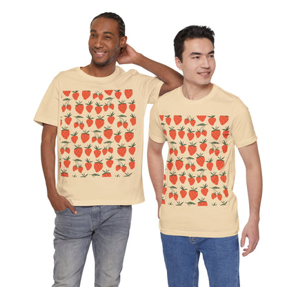 Tropical Strawberry T - Shirt - T - Shirt - Kristine Celestine