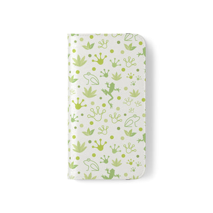 Froggy Flip Phone Case Cover with Pockets - Phone Case - Kristine Celestine