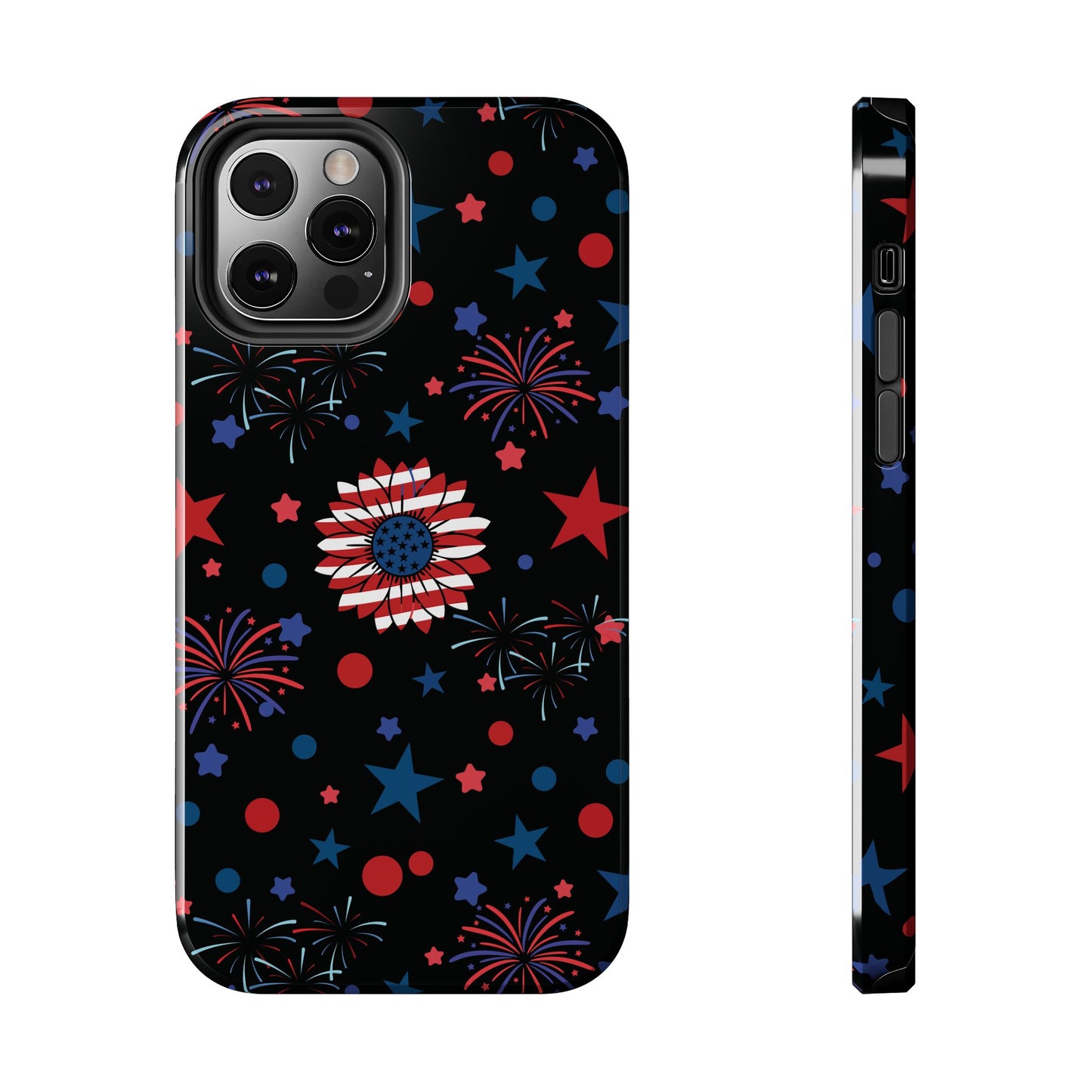 Starry Night America Tough Phone Case for iPhone and Samsung Galaxy