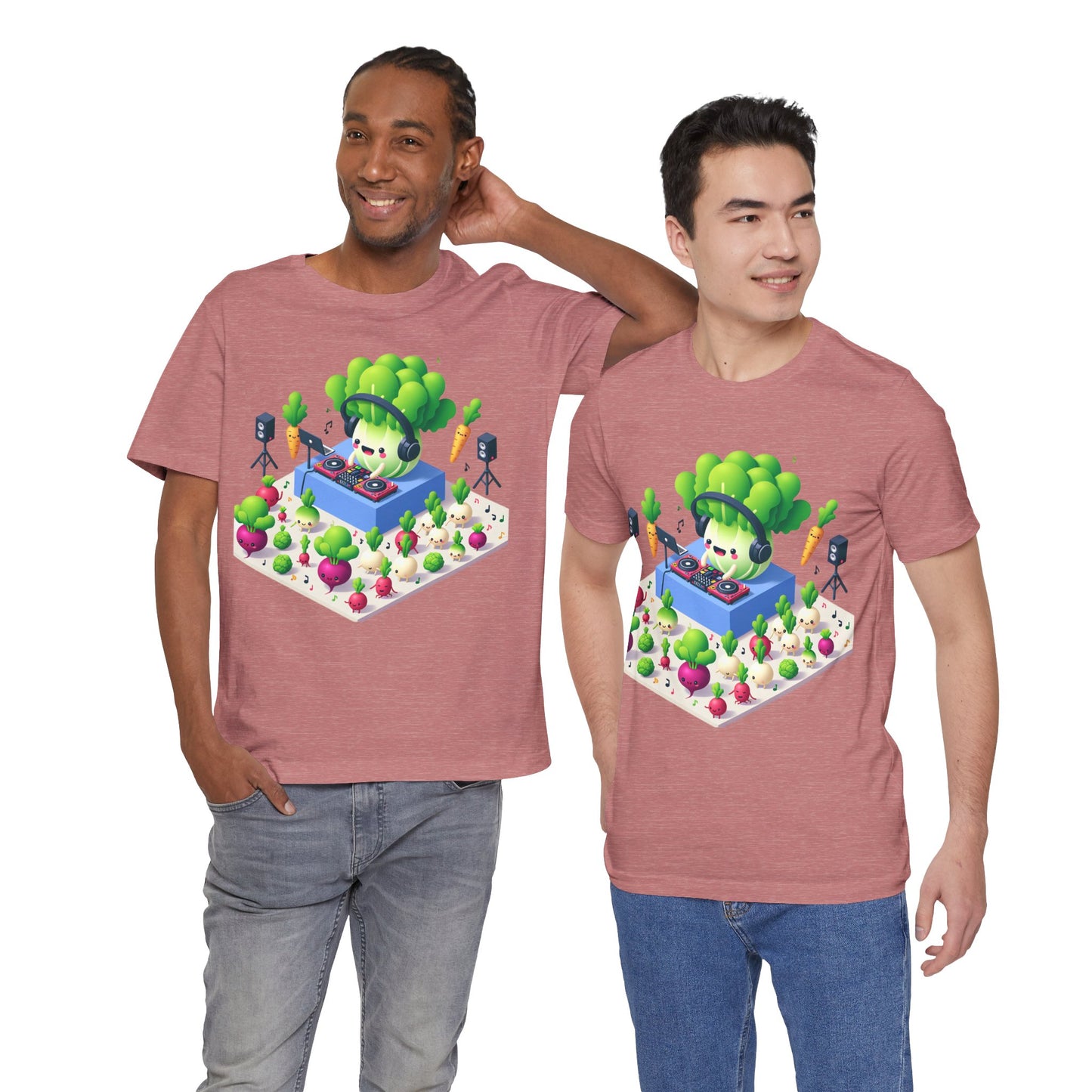 Veggie Party DJ Lettuce Turning Up the Beet T-Shirt