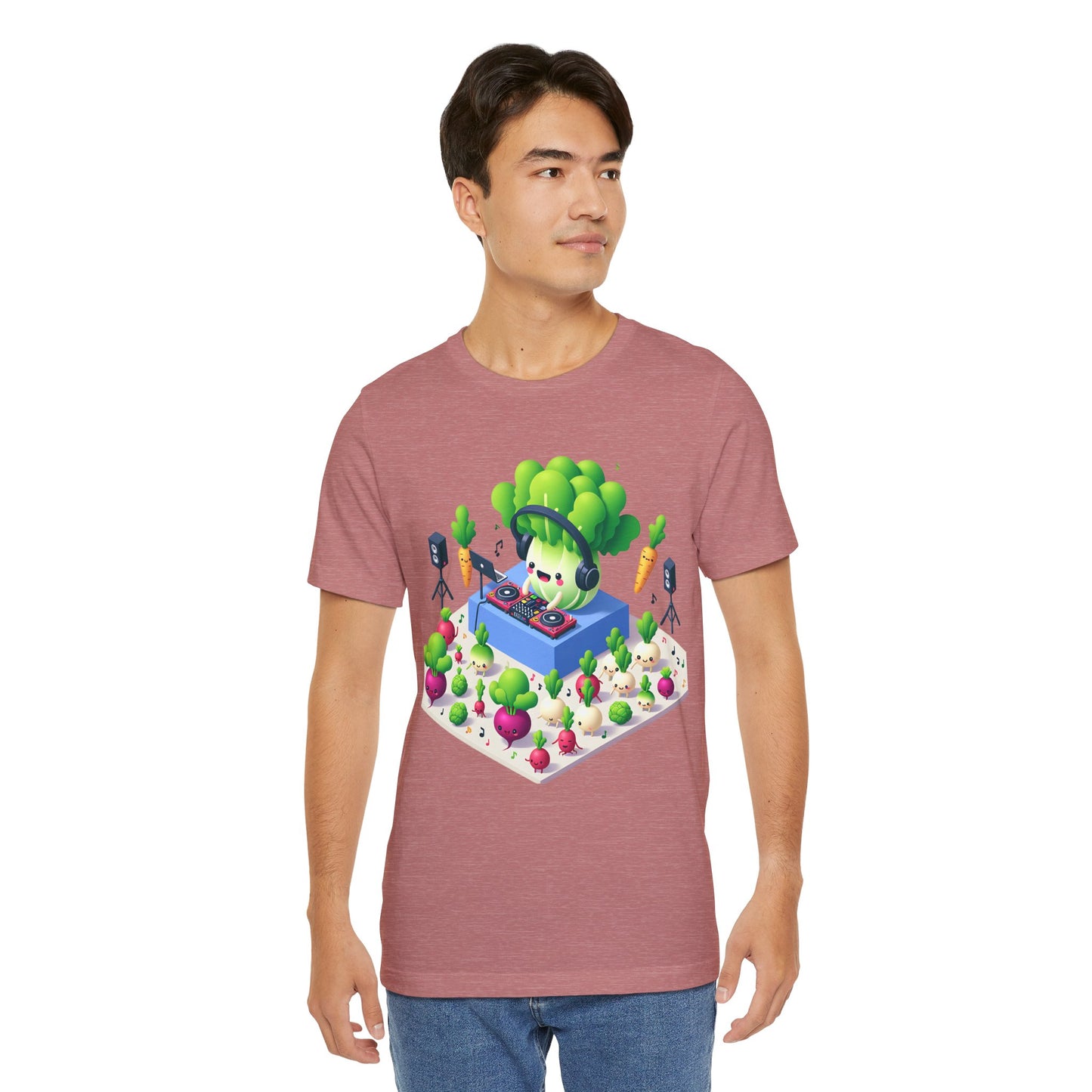 Veggie Party DJ Lettuce Turning Up the Beet T-Shirt