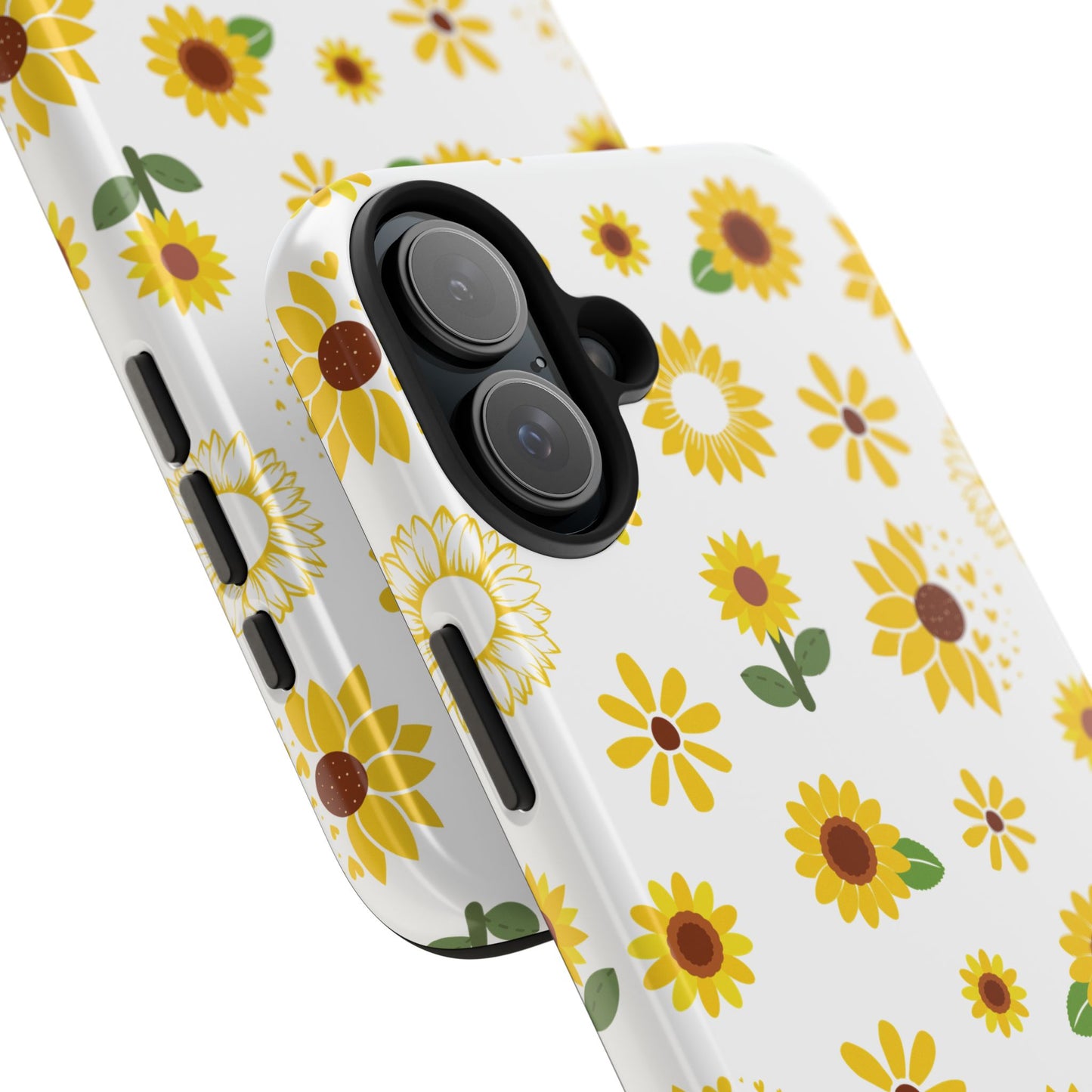 Sunflower Burst Tough Phone Case for iPhone and Samsung Galaxy