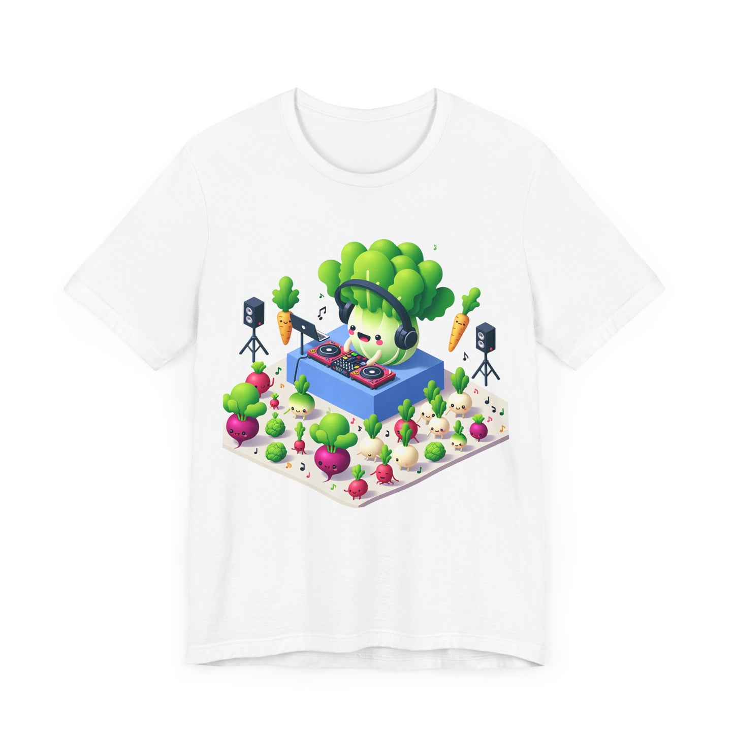 Veggie Party DJ Lettuce Turning Up the Beet T-Shirt