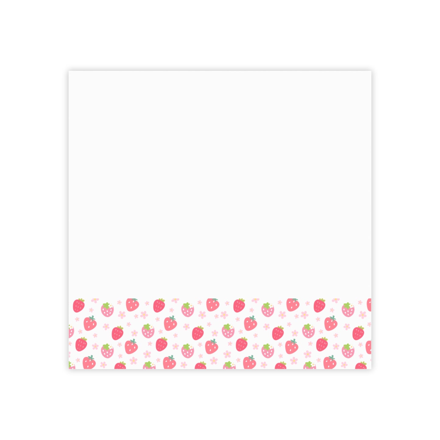 Strawberries and Daisies Post-it® Note Pads and Sticky Notes